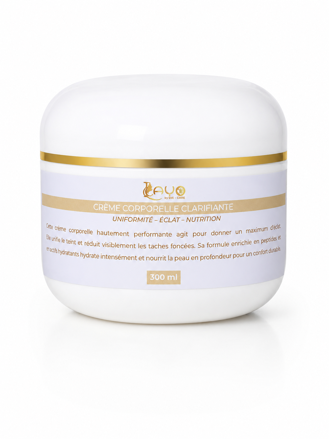 Crème corporelle clarifiante