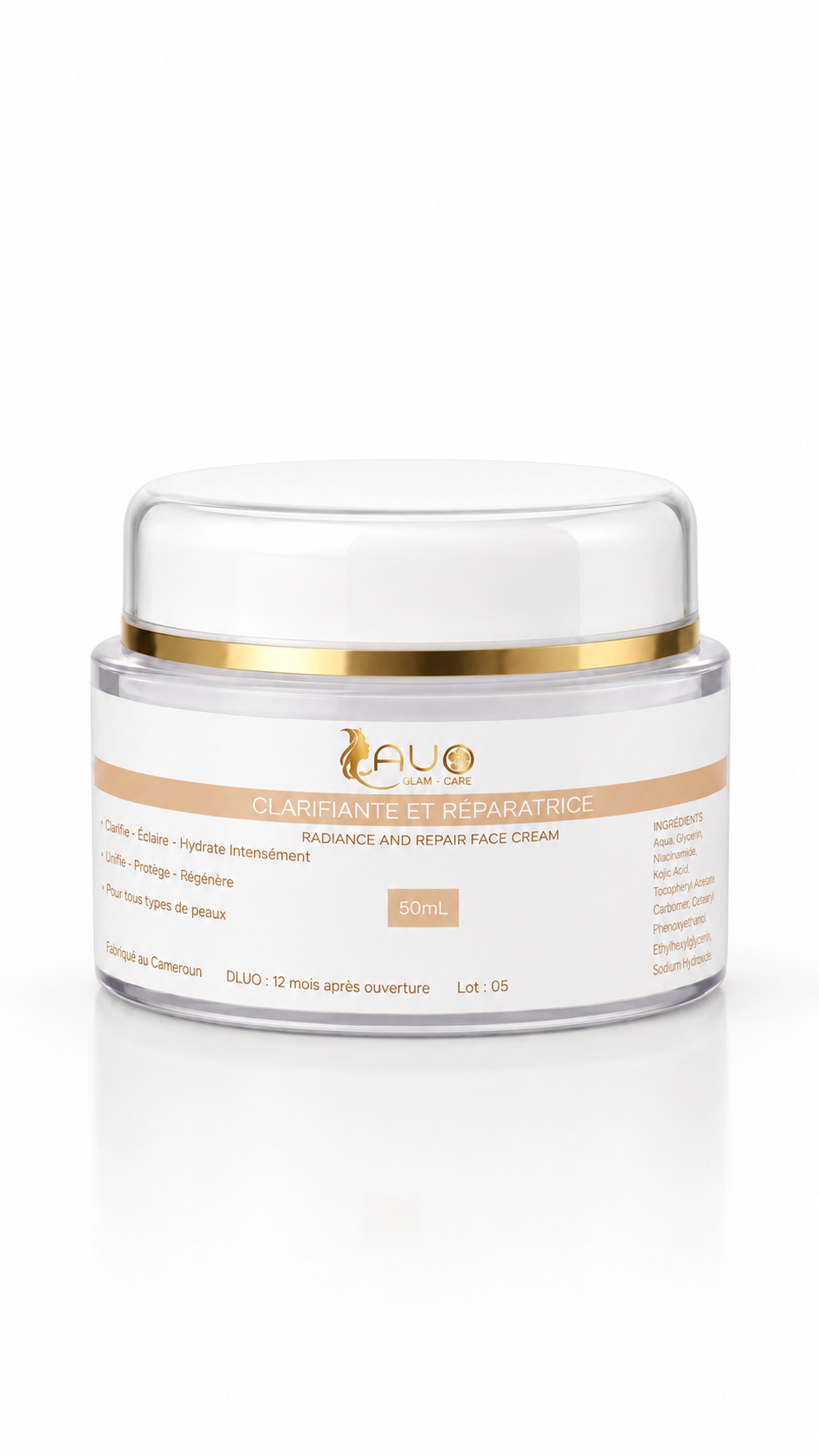 Crème visage super clarifiante & traitante